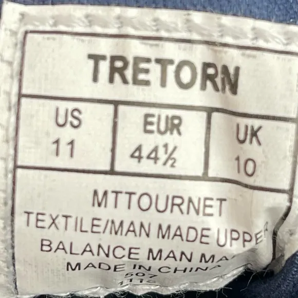 Tretorn Men’s Shoes Size 11