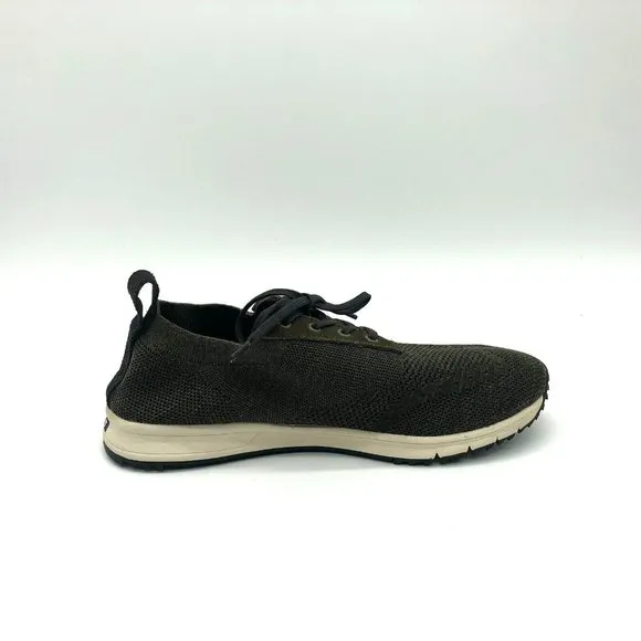 TRUE Linkswear Shoes Men's 10 True Knit Golf Spikeless Shoes Olive Green