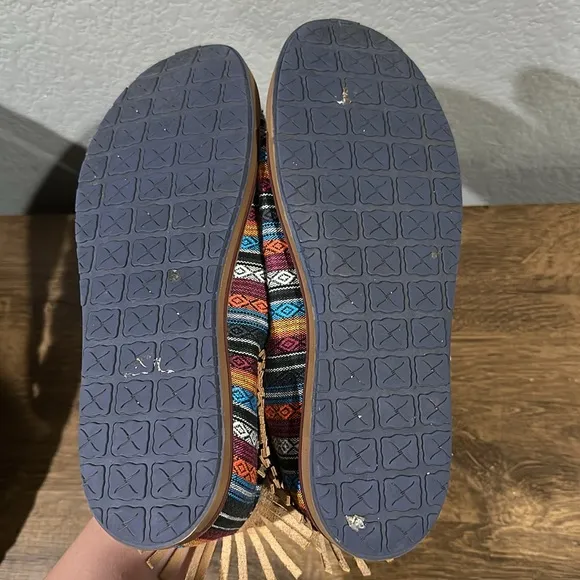 Twisted X women’s chukka fringe moccasin shoes size 8.5