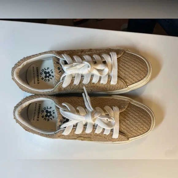 Tyler the Creator Golf Le Fleur potato sack shoes burlap converse