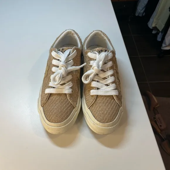 Tyler the Creator Golf Le Fleur potato sack shoes burlap converse