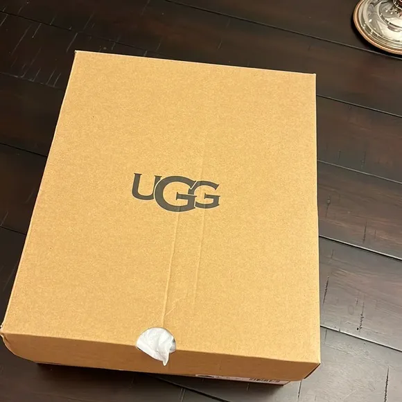 Ugg Australia Disco slides sandals shoes black new 1112258 Women’s size 7