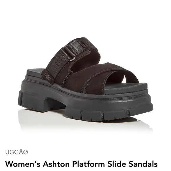 UGG brand new shoes with Velcro black
