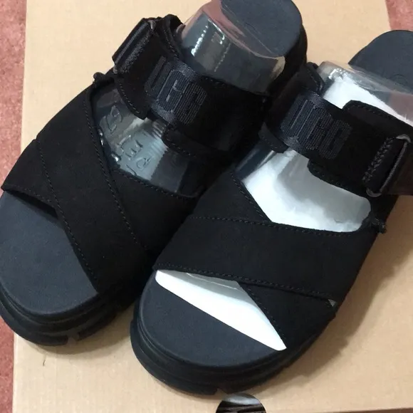 UGG brand new shoes with Velcro black