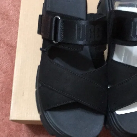 UGG brand new shoes with Velcro black