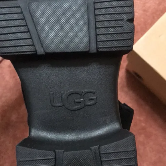 UGG brand new shoes with Velcro black