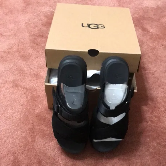 UGG brand new shoes with Velcro black