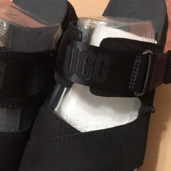 UGG brand new shoes with Velcro black