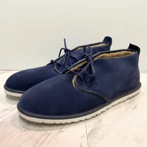 UGG Men’s Maksim Blue Chukka Lace Up Shoes 18