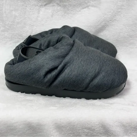 Ugg Spaceslider Jersey‎ Slipper Women’s Size 5 Gray Black NWOB