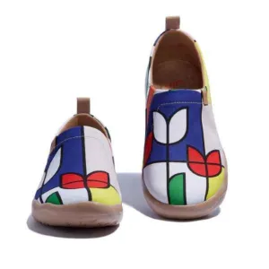 UIN Geometric Tulips Toledo Shoes New With Tags