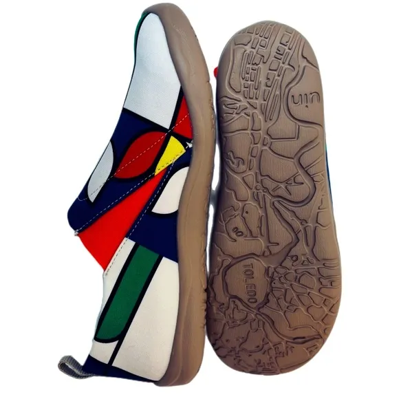 UIN Geometric Tulips Toledo Shoes New With Tags