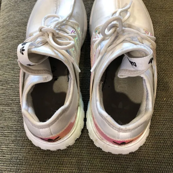 Ultra Rare Adidas Tubular Holographic Iridescent 6