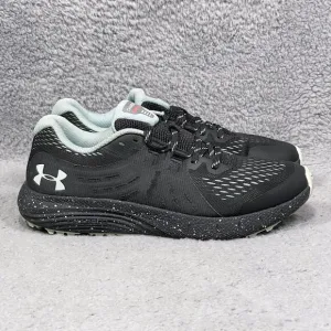 Under Armour Charged Bandit Trail Womens Size 9.5 Running Shoes Sneakers Black
