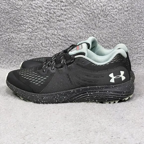 Under Armour Charged Bandit Trail Womens Size 9.5 Running Shoes Sneakers Black