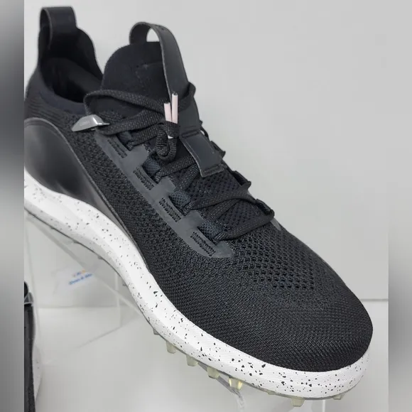 Under Armour Curry 8 Golf SL Tour Shoes 3023734-001 Black White Mens Size 13 New