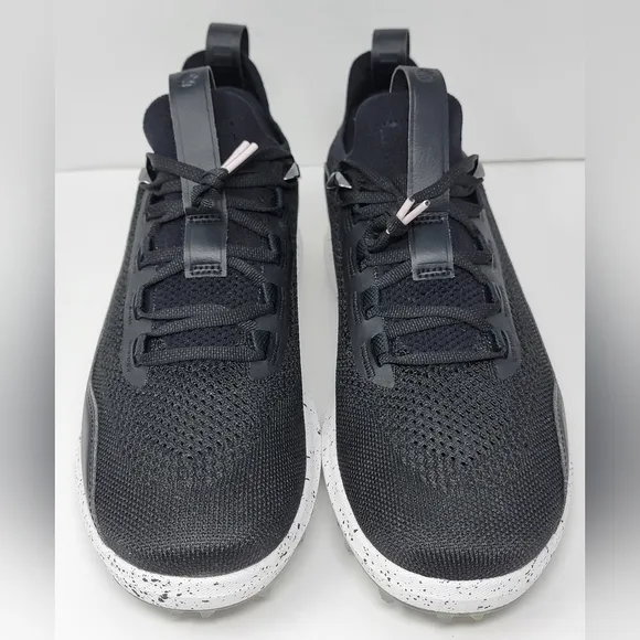 Under Armour Curry 8 Golf SL Tour Shoes 3023734-001 Black White Mens Size 13 New