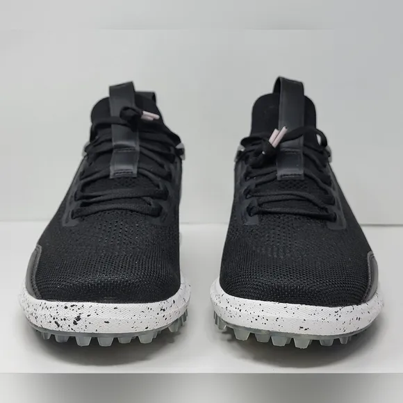 Under Armour Curry 8 Golf SL Tour Shoes 3023734-001 Black White Mens Size 13 New