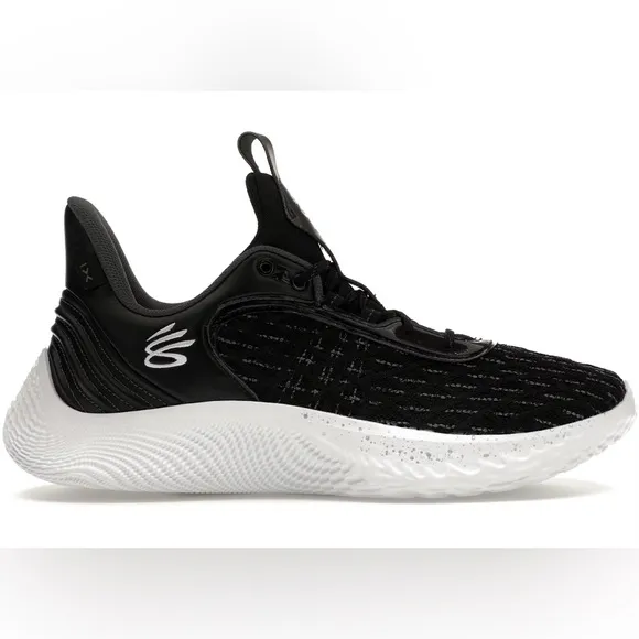 Under Armour Curry Flow 9 Black/White size 8.5 MEN’S BASKETBALL SHOES