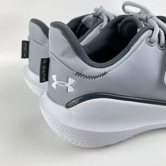 UNDER ARMOUR Flow Futr X Basketball Sneaker Shoes Halo Grey Unisex Men's Size 10
