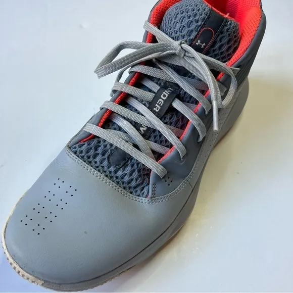 Under Armour Lockdown 4 'Grey Blue' Men’s Basketball Shoes Size 12