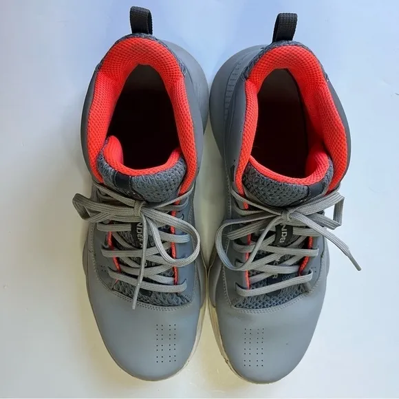 Under Armour Lockdown 4 'Grey Blue' Men’s Basketball Shoes Size 12