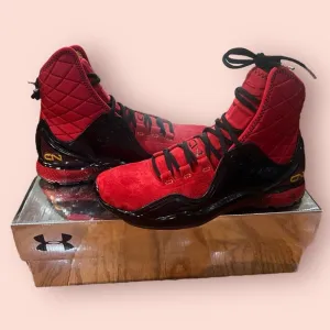 Under Armour Men’s Unveils Cam Newton Highlight Trainer Shoes (Red/Black)