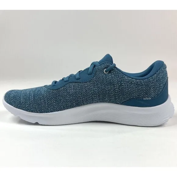 Under Armour Mojo 2 Mens Size 10.5 Blue White Running Athletic Shoes 3024134-404