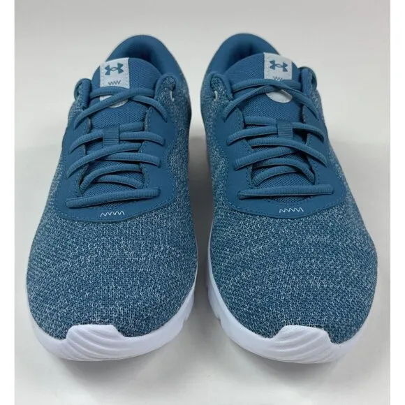 Under Armour Mojo 2 Mens Size 10.5 Blue White Running Athletic Shoes 3024134-404