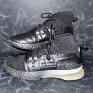 Under Armour Project Rock 1 Black Athletic Basketball Shoes Men’s Size 9
