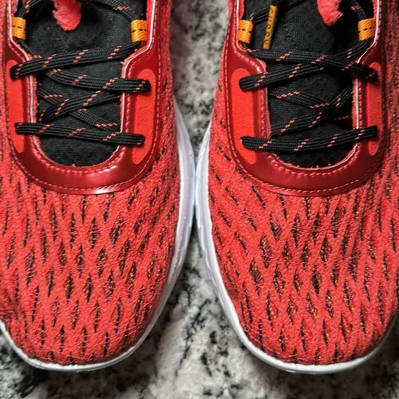 Under Armour Team Curry 9 Sesame Street Elmo Orange (Red) Black Sneakers - 18