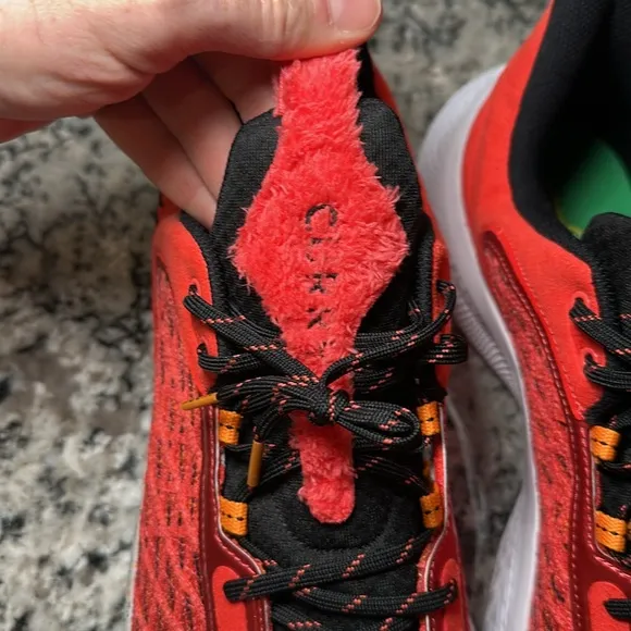 Under Armour Team Curry 9 Sesame Street Elmo Orange (Red) Black Sneakers - 18