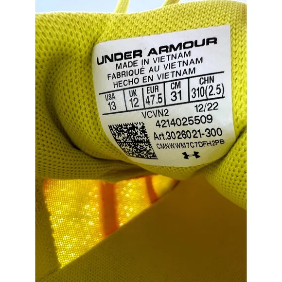 Under Armour Tribase Reign 5 Training Shoes 3026021-300 Men’s Size 13 NEW