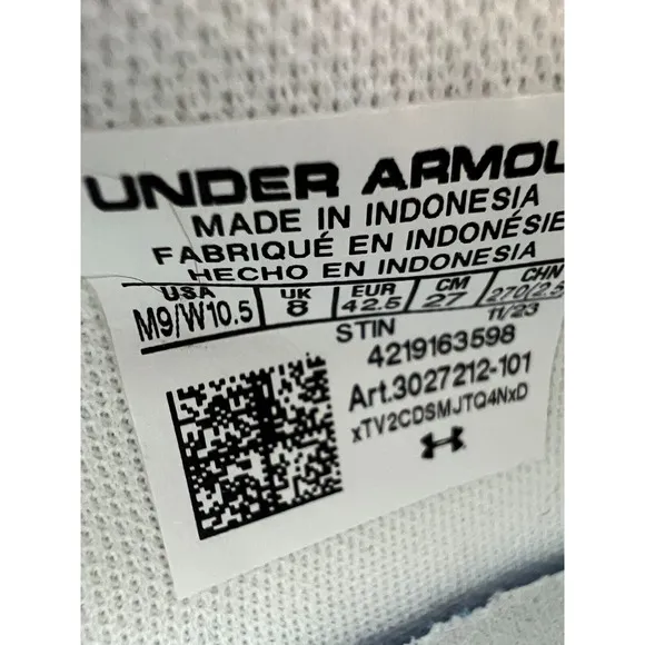 Under Armour Unisex UA Fat Tire Tan Venture Pro Shoes 3027212-101 Men's 9
