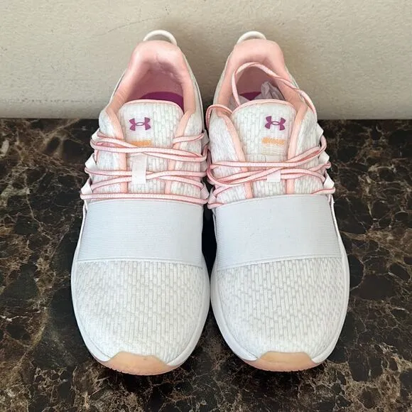 Under Armour Charged Breathe Clear Color Shift Women’s Running Shoes Sz 8.5 NWOT