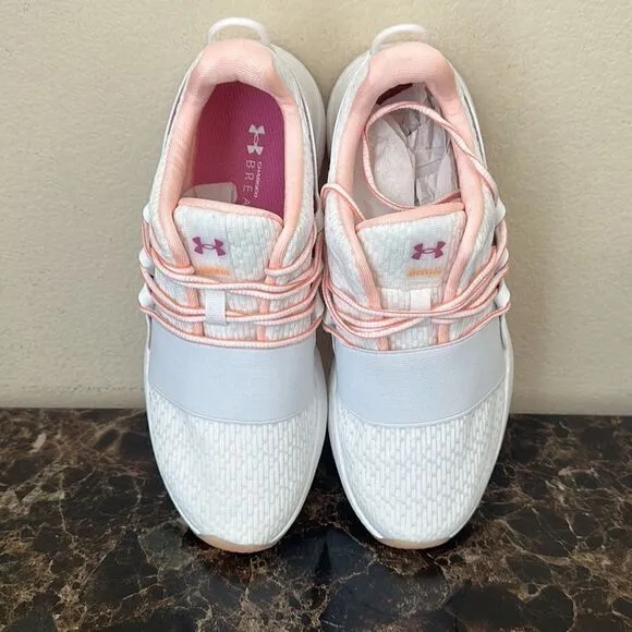Under Armour Charged Breathe Clear Color Shift Women’s Running Shoes Sz 8.5 NWOT
