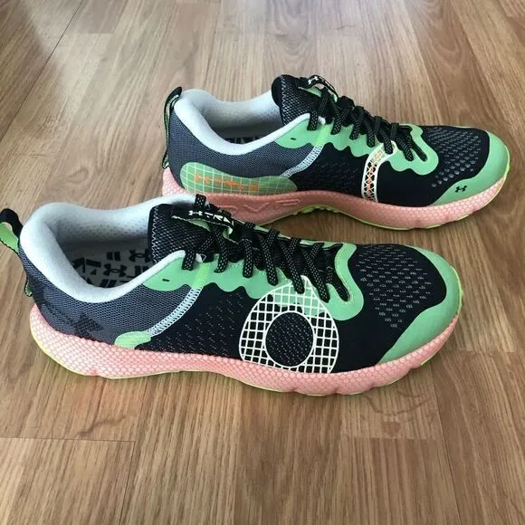 UNDER ARMOUR UA HOVR DS Ridge Speed VIBRAM Sole Trail Hiking Shoes