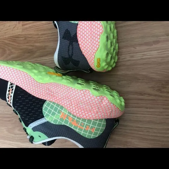 UNDER ARMOUR UA HOVR DS Ridge Speed VIBRAM Sole Trail Hiking Shoes