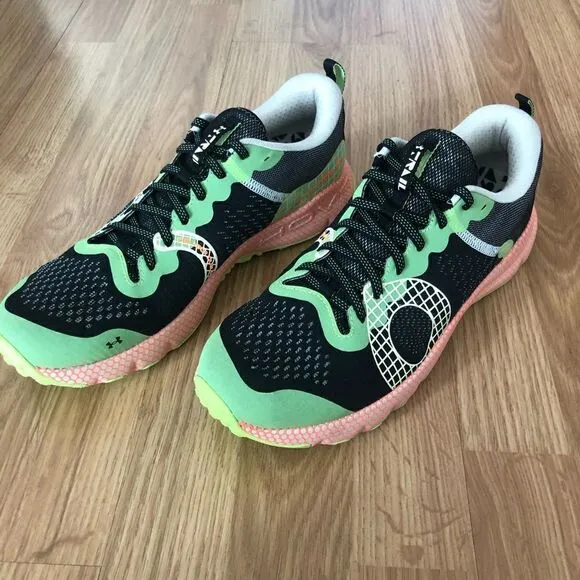 UNDER ARMOUR UA HOVR DS Ridge Speed VIBRAM Sole Trail Hiking Shoes