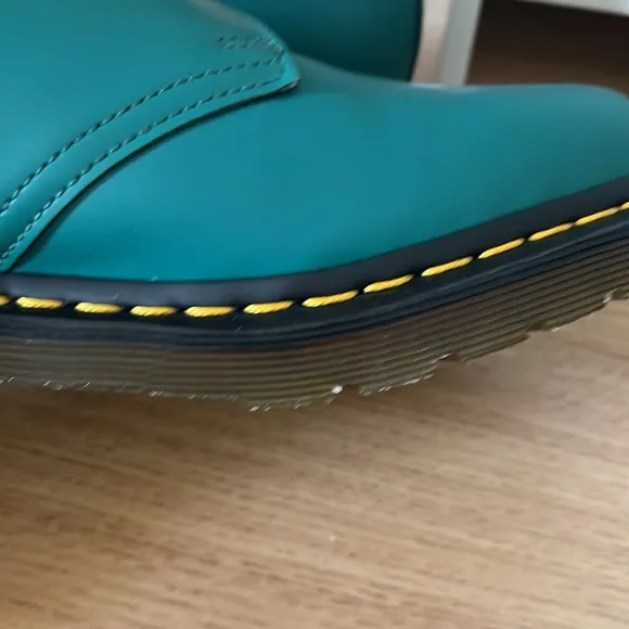 Unisex Dr. Martens 1461 Shoes in Teal Green Size Mens 10 Womens Size 11