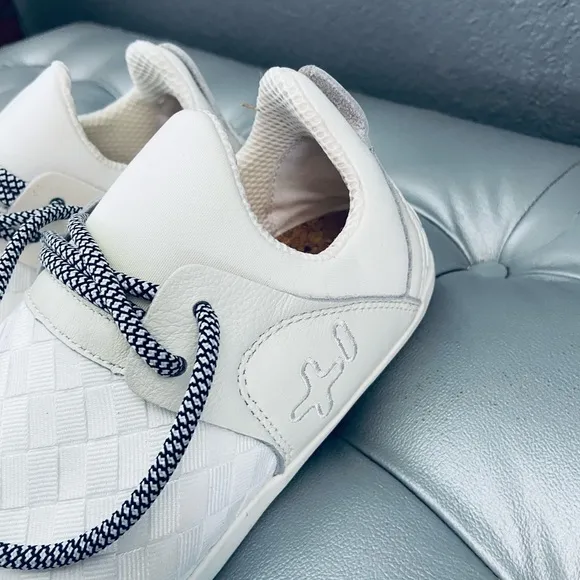 Unisex OTZ Shoes AVY Textile Lace Up 74249 White