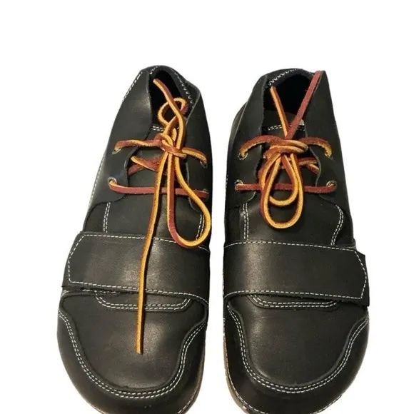 Unisex OTZ1 Chukka Relax Leather Mid Shoes Black EU 41US Size 8 men