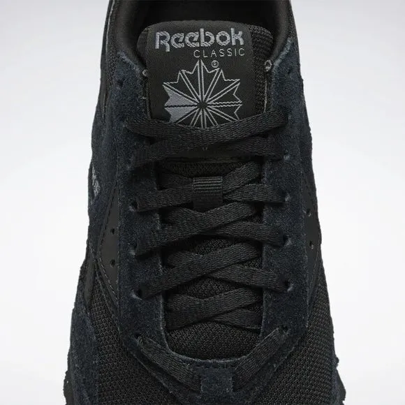 UNISEX Reebok LX2200 Running Shoes Triple Black GY1532
