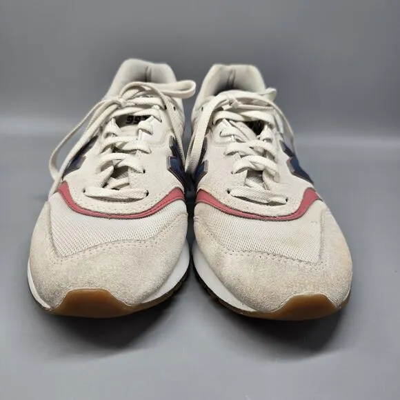 Unisex Women's 11 Men’s 9.5 New Balance 997H White Blue Red Running Shoes