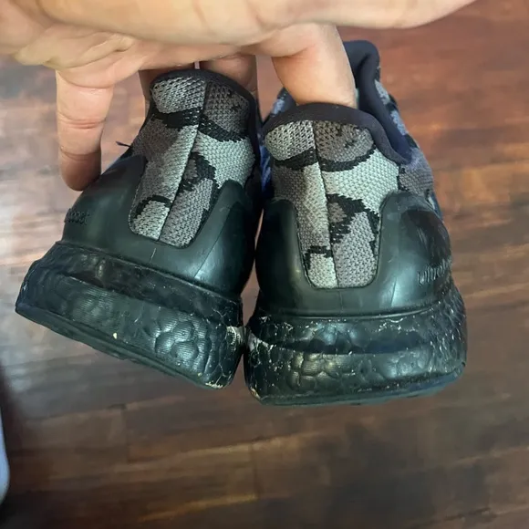 USED adidas Bathing Ape X UltraBoost 4.0 Black Camo