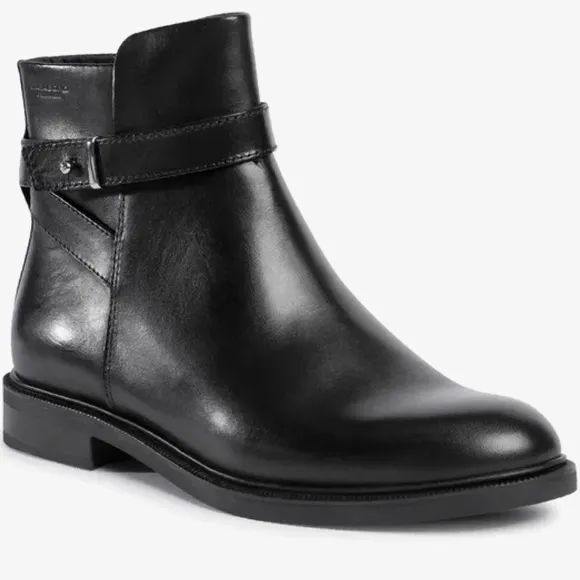 Vagabond Ankle Boots Leather Women’s Size 11 EU 41 Amina Black Ankle Boots