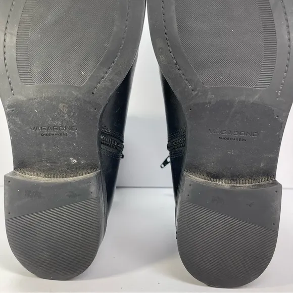 Vagabond Ankle Boots Leather Women’s Size 11 EU 41 Amina Black Ankle Boots