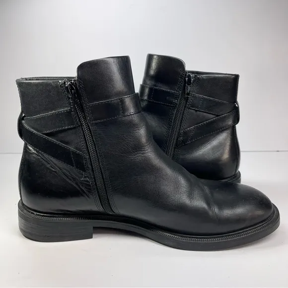 Vagabond Ankle Boots Leather Women’s Size 11 EU 41 Amina Black Ankle Boots