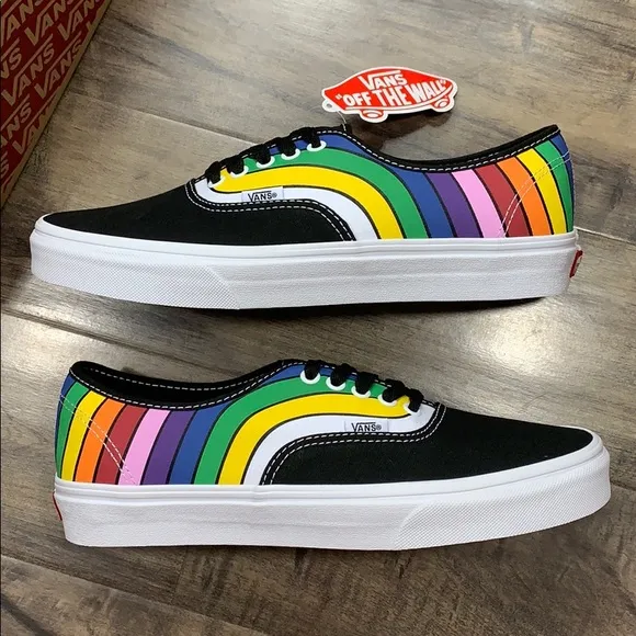 VANS AUTHENTIC Refract Black/True White/Multi WMNS