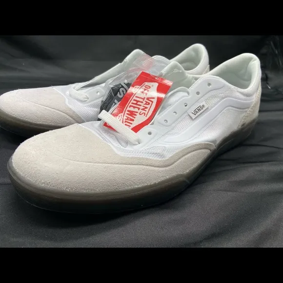 Vans Ave Pro White Smoke 721356 Skateboard Shoes Men
